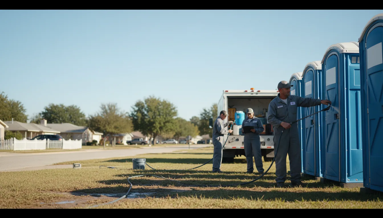 Long-Term Portable Toilet Rental in Minier, IL near me